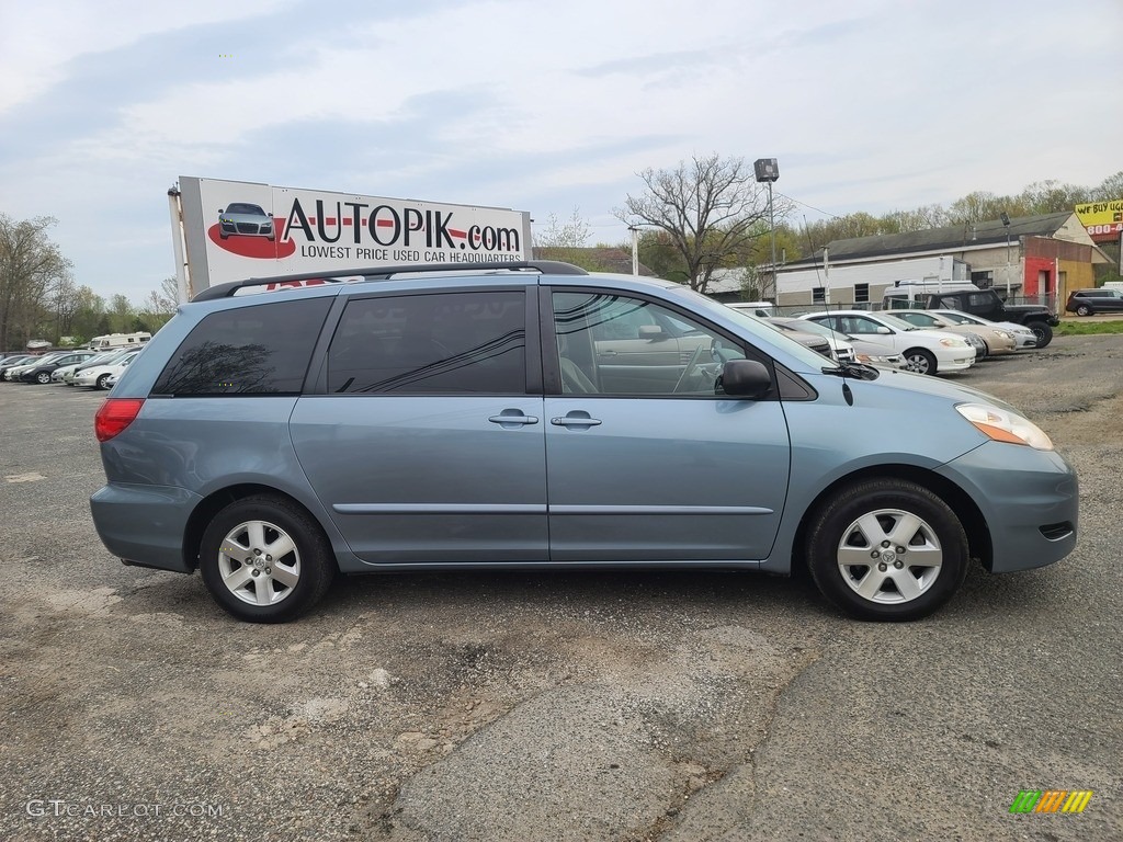 2007 Sienna LE - Blue Mirage Metallic / Stone photo #3