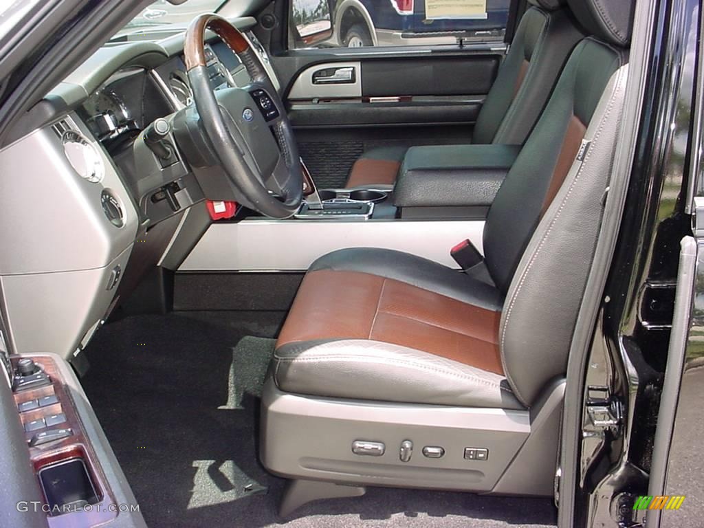 2007 Expedition Limited - Black / Charcoal Black/Caramel photo #11