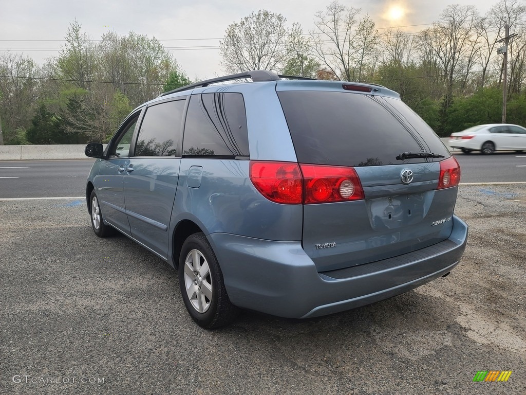 2007 Sienna LE - Blue Mirage Metallic / Stone photo #7