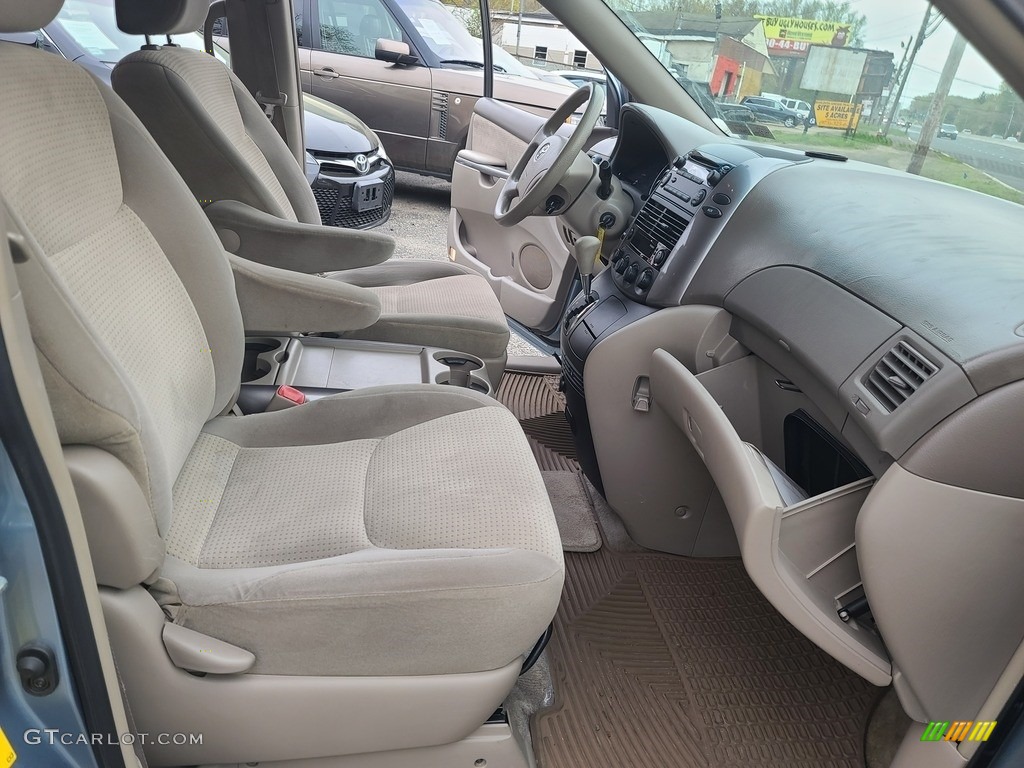 2007 Sienna LE - Blue Mirage Metallic / Stone photo #17