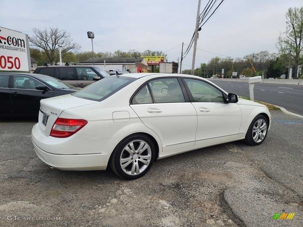 2008 C 300 4Matic Luxury - Arctic White / Savanna/Cashmere photo #4