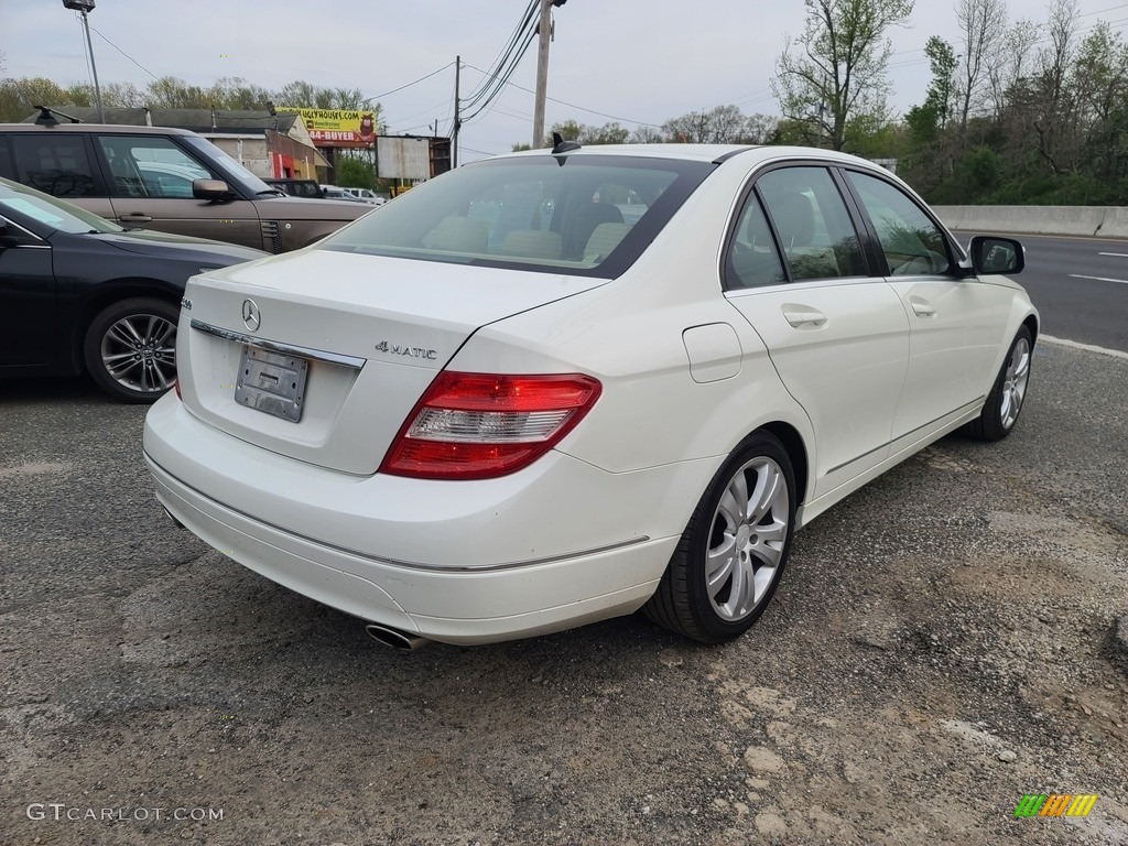 2008 C 300 4Matic Luxury - Arctic White / Savanna/Cashmere photo #5