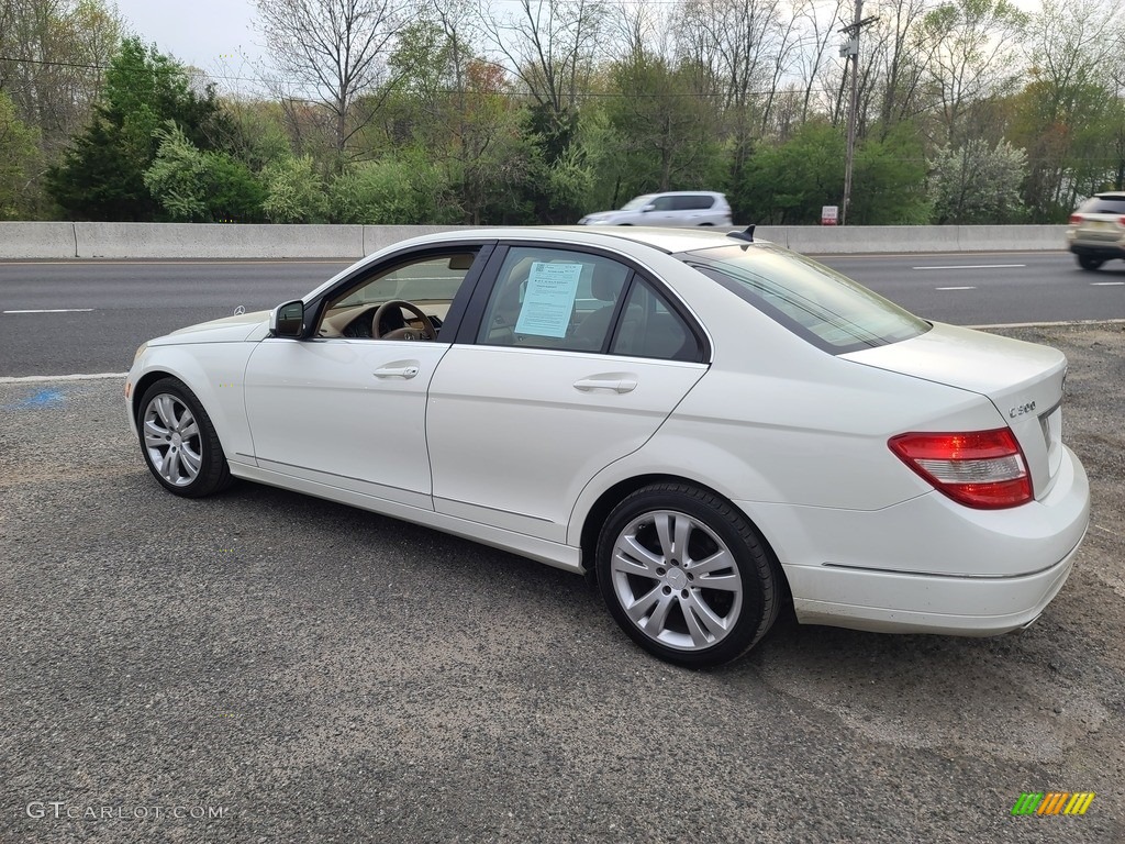 2008 C 300 4Matic Luxury - Arctic White / Savanna/Cashmere photo #10