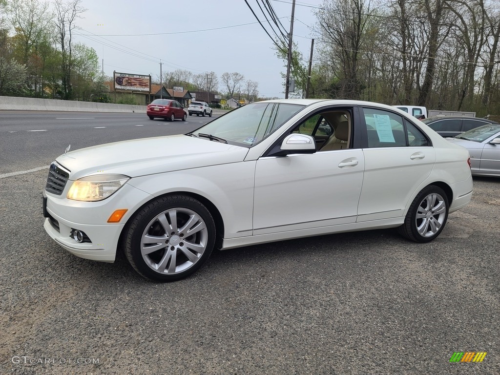 2008 C 300 4Matic Luxury - Arctic White / Savanna/Cashmere photo #11