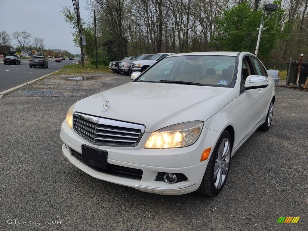 2008 C 300 4Matic Luxury - Arctic White / Savanna/Cashmere photo #12