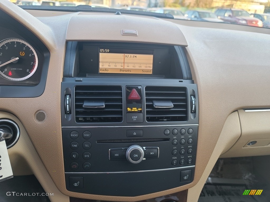 2008 C 300 4Matic Luxury - Arctic White / Savanna/Cashmere photo #17