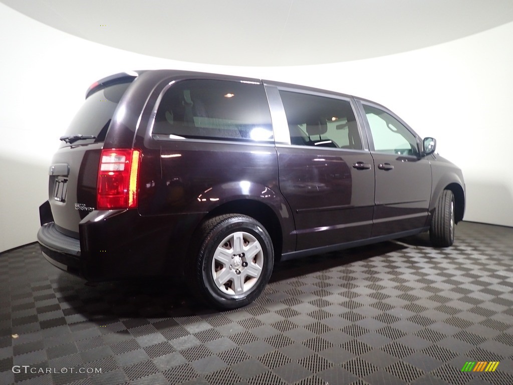 2010 Grand Caravan SE - Dark Cordovan Pearlcoat / Dark Slate Gray/Light Shale photo #15