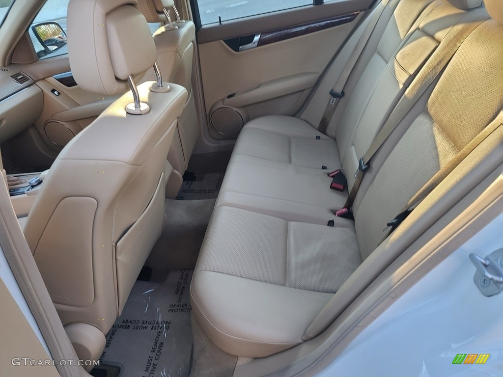 2008 C 300 4Matic Luxury - Arctic White / Savanna/Cashmere photo #22