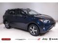 2018 Galactic Aqua Mica Toyota RAV4 XLE  photo #1
