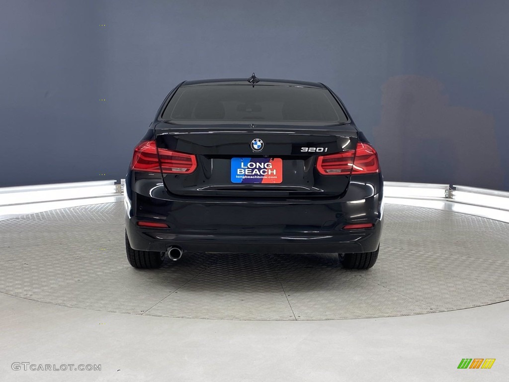 2018 3 Series 320i Sedan - Jet Black / Black photo #4
