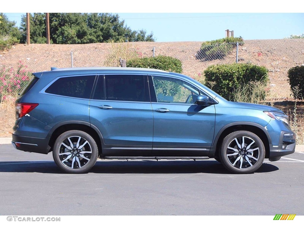 Steel Sapphire Metallic 2021 Honda Pilot Touring AWD Exterior Photo #141830390