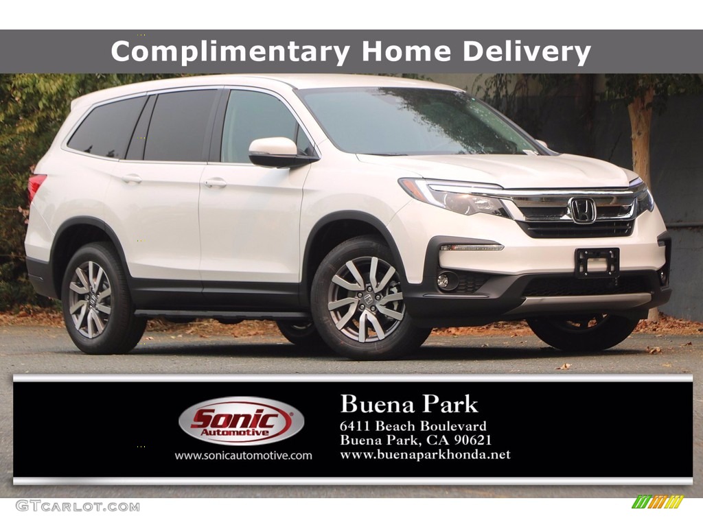 Platinum White Pearl Honda Pilot