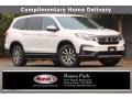 2021 Platinum White Pearl Honda Pilot EX AWD  photo #1