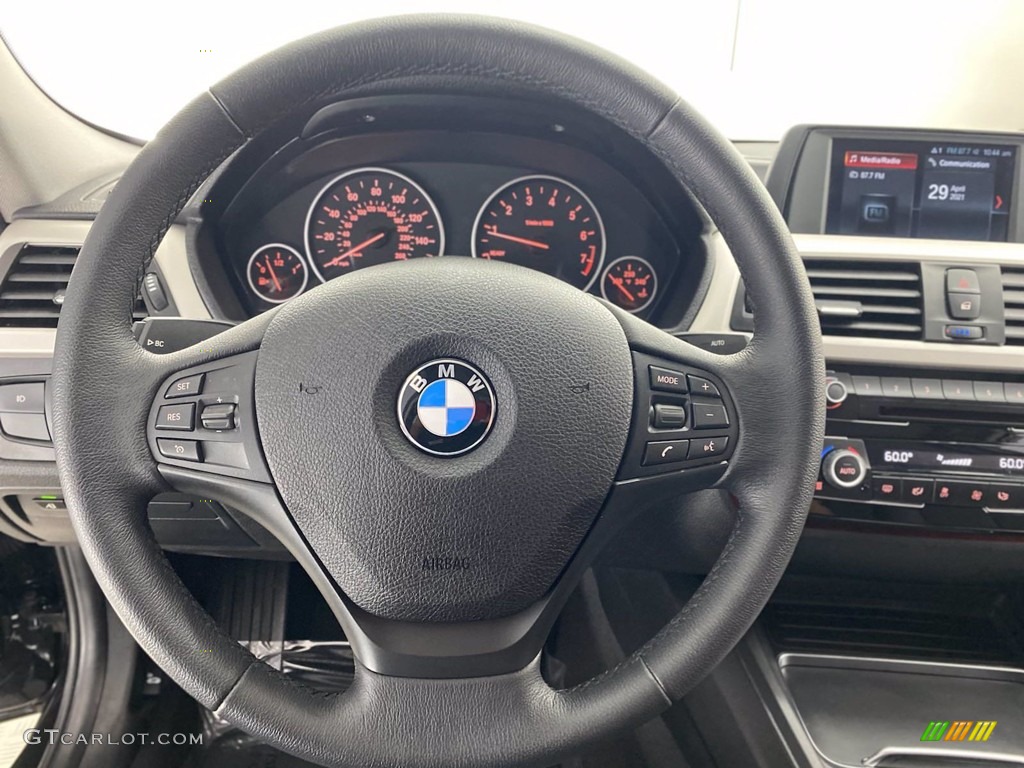 2018 3 Series 320i Sedan - Jet Black / Black photo #18