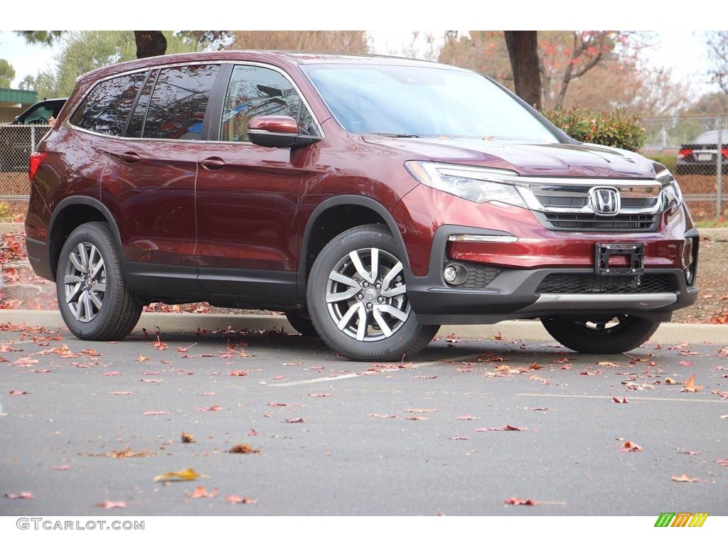 2021 Pilot EX - Deep Scarlet Pearl / Beige photo #2