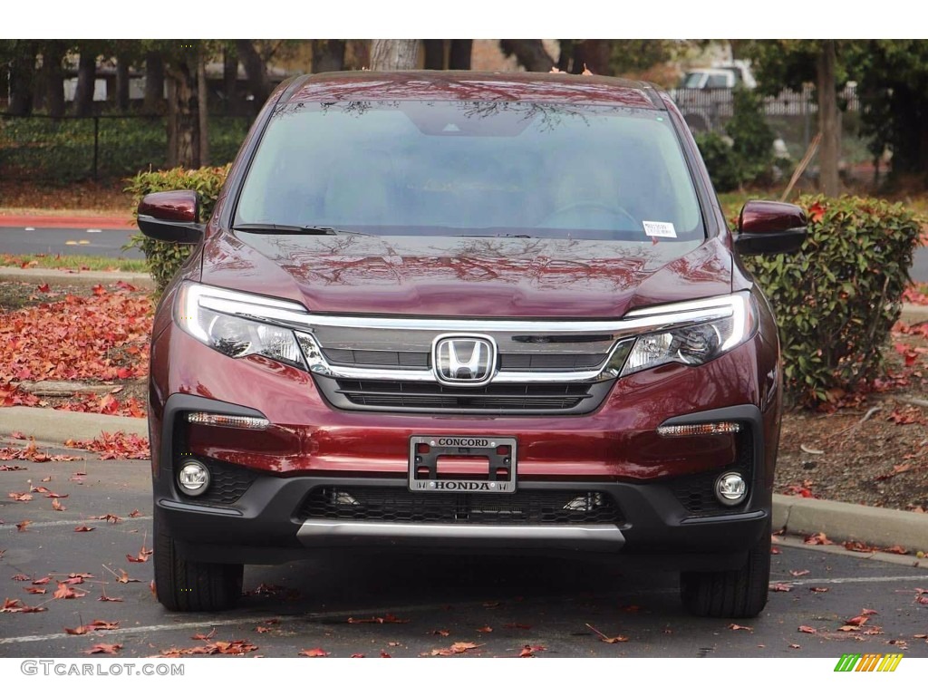 2021 Pilot EX - Deep Scarlet Pearl / Beige photo #3