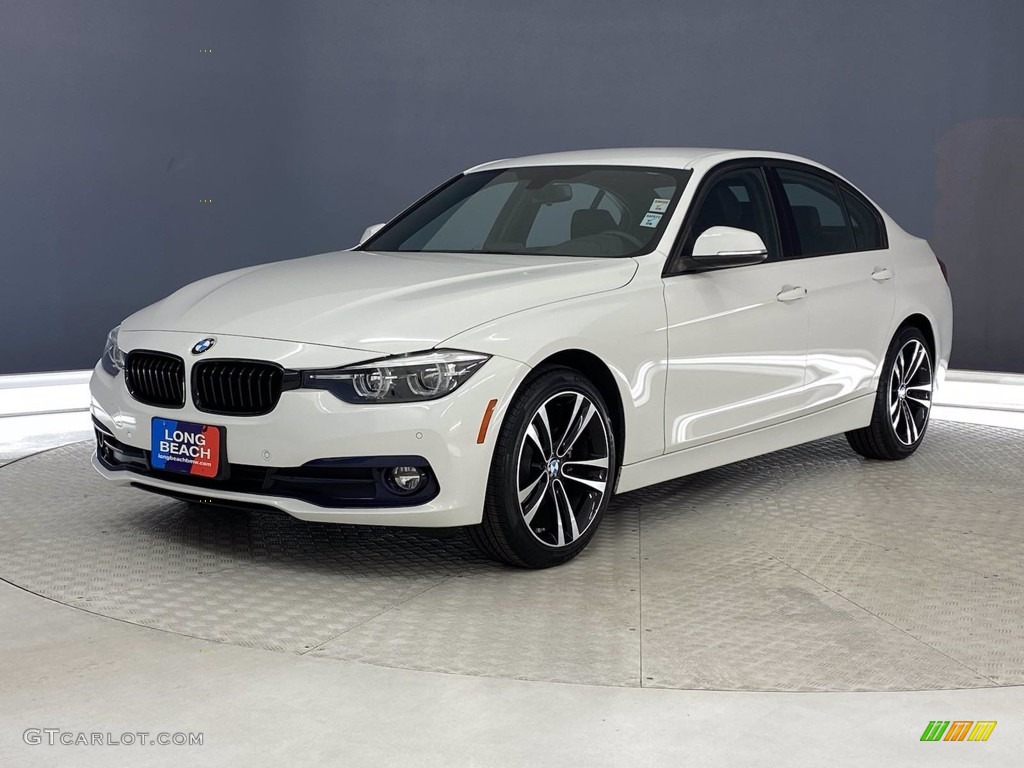 2018 3 Series 328d xDrive Sedan - Alpine White / Black photo #3