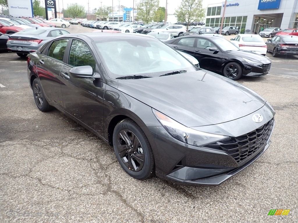 2021 Elantra SEL - Portofino Gray / Medium Gray photo #3