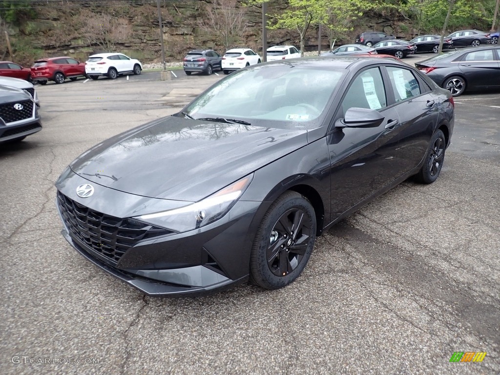 2021 Elantra SEL - Portofino Gray / Medium Gray photo #5