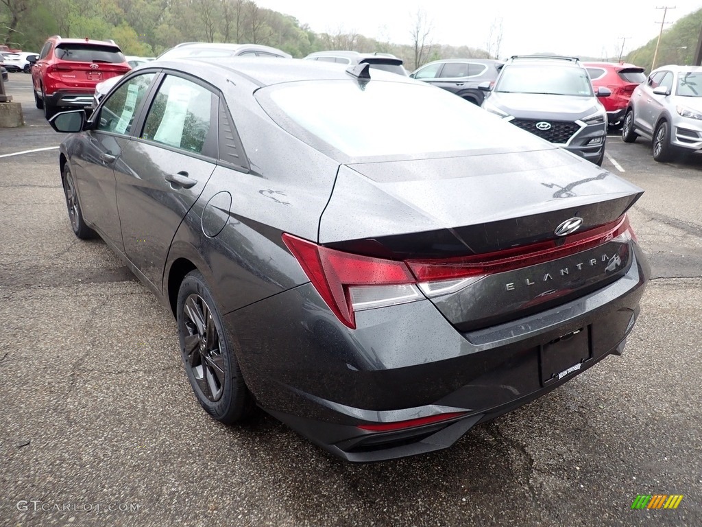 2021 Elantra SEL - Portofino Gray / Medium Gray photo #6