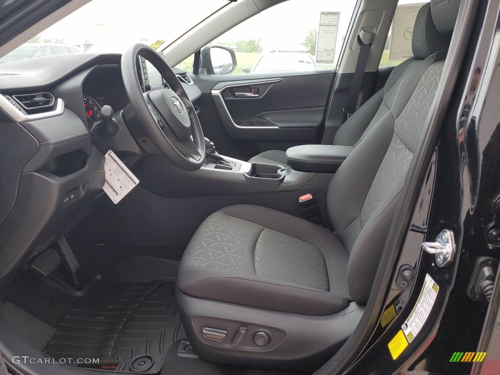 2021 RAV4 XLE - Midnight Black Metallic / Black photo #4