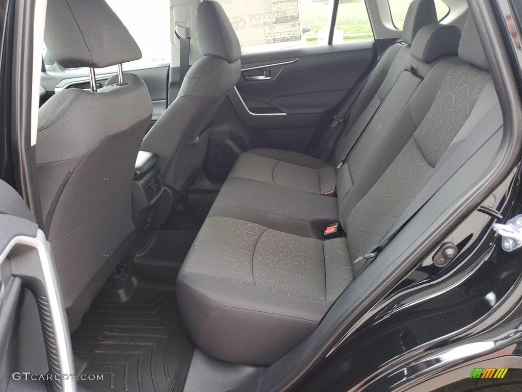 2021 RAV4 XLE - Midnight Black Metallic / Black photo #6