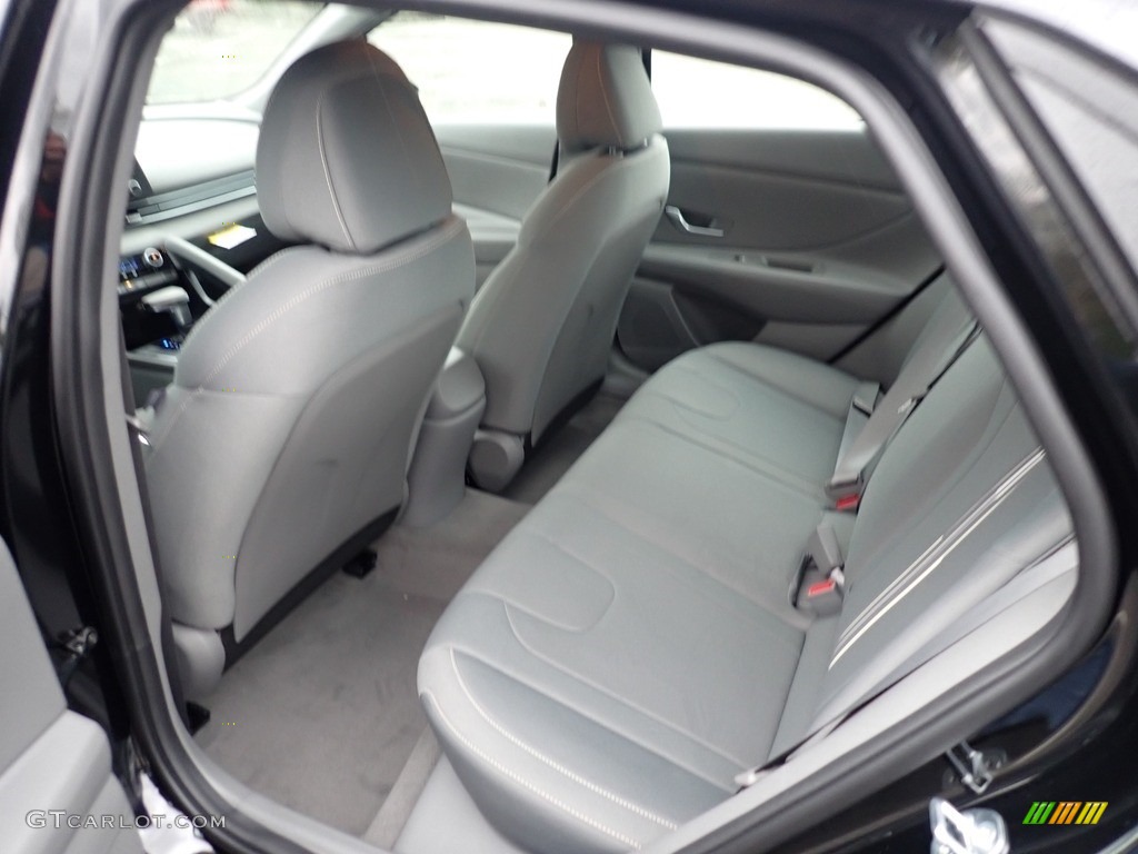 2021 Elantra SEL - Phantom Black / Medium Gray photo #8