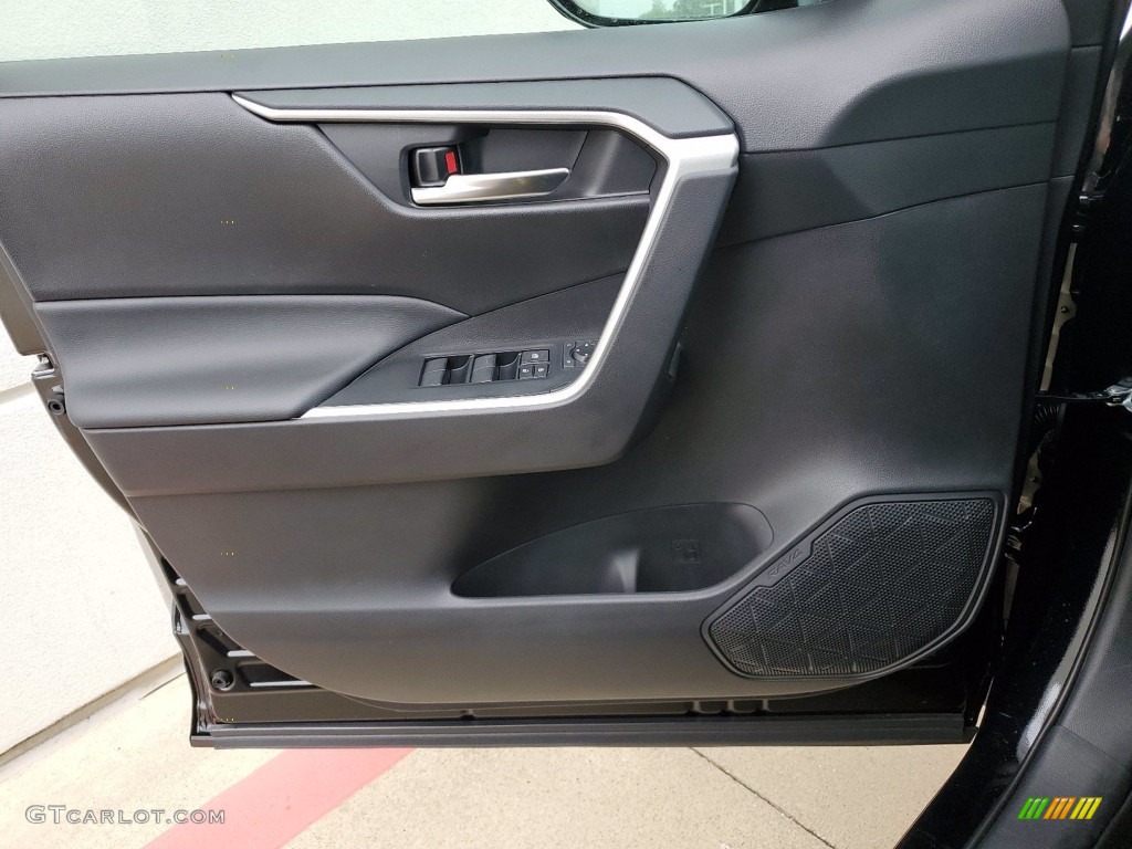 2021 RAV4 XLE - Midnight Black Metallic / Black photo #13