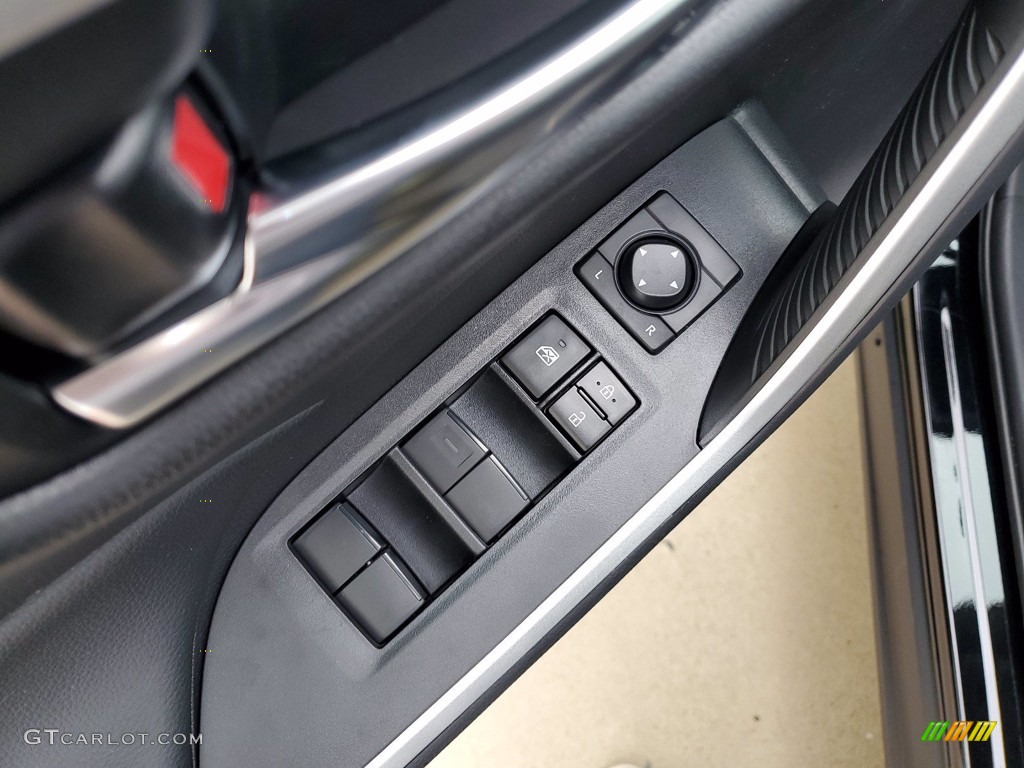 2021 RAV4 XLE - Midnight Black Metallic / Black photo #14