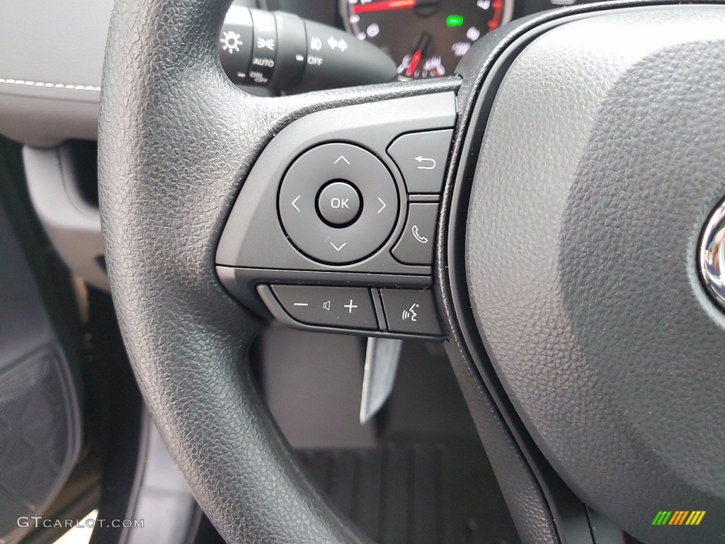 2021 RAV4 XLE - Midnight Black Metallic / Black photo #16