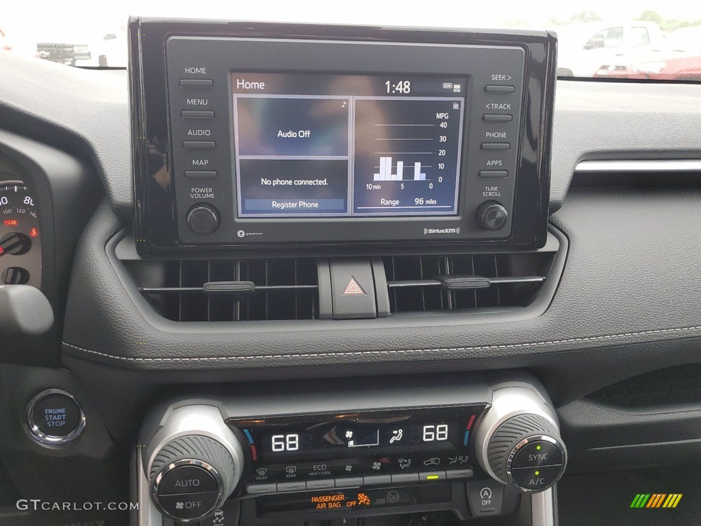 2021 RAV4 XLE - Midnight Black Metallic / Black photo #18