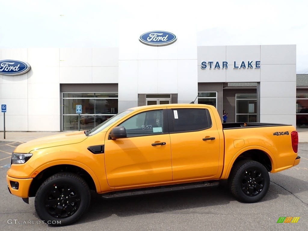 2021 Cyber Orange Metallic Ford Ranger XLT SuperCrew 4x4 141830281