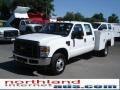 Oxford White - F350 Super Duty XL Crew Cab 4x4 Chassis Utility Photo No. 4