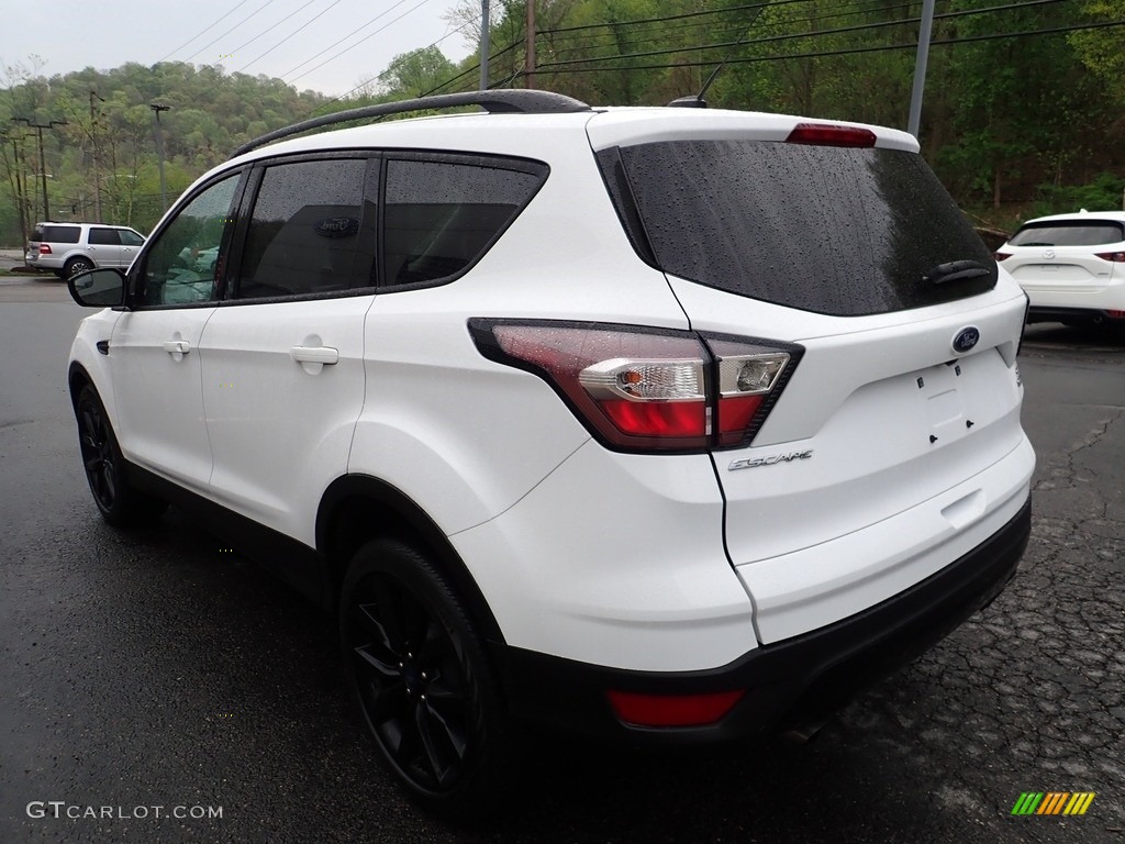2018 Escape SE 4WD - Oxford White / Charcoal Black photo #5