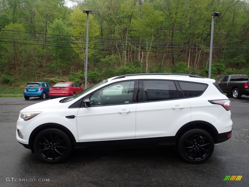 2018 Escape SE 4WD - Oxford White / Charcoal Black photo #6