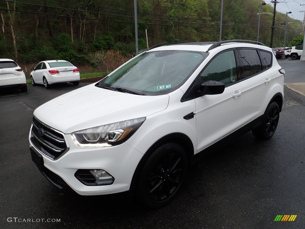2018 Escape SE 4WD - Oxford White / Charcoal Black photo #7