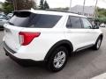 Star White Metallic Tri-Coat - Explorer XLT 4WD Photo No. 6