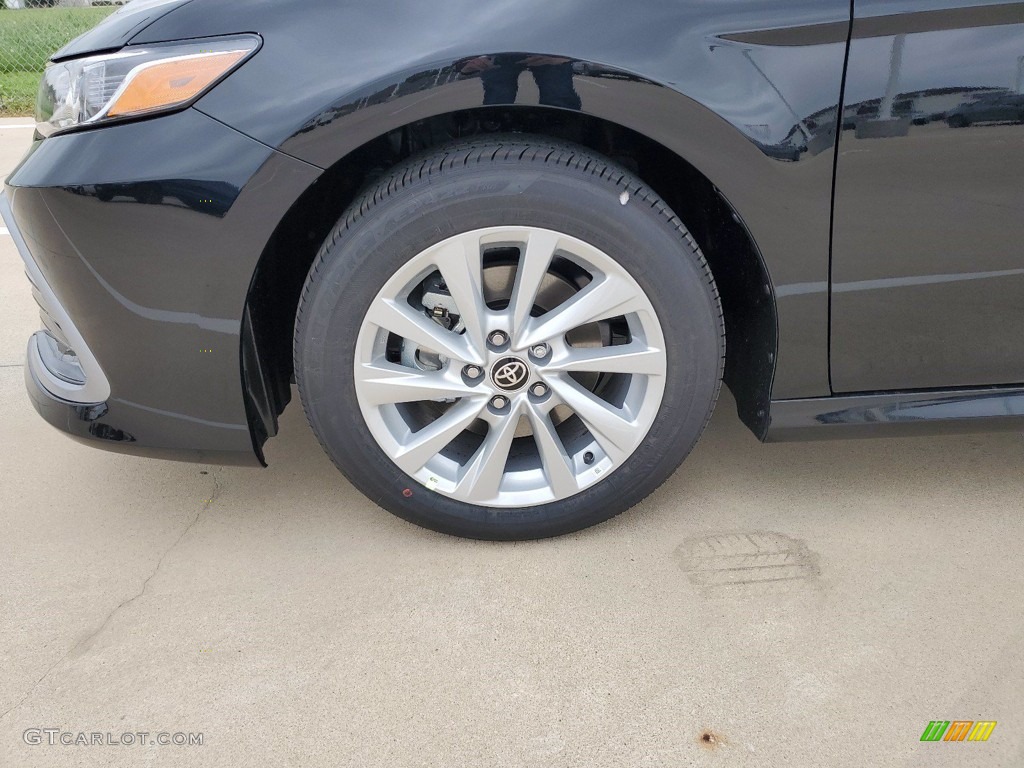 2021 Camry LE - Midnight Black Metallic / Ash photo #10