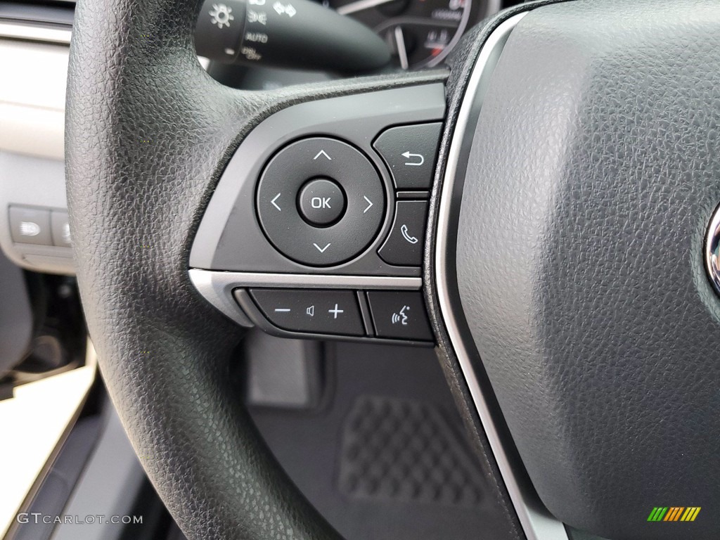 2021 Camry LE - Midnight Black Metallic / Ash photo #16