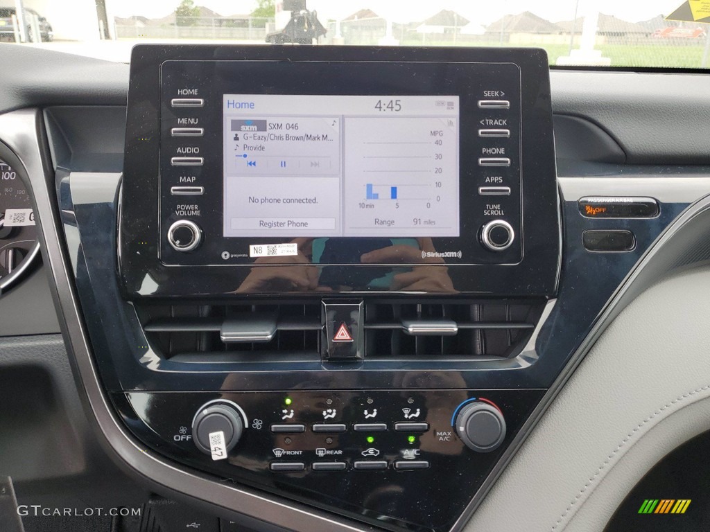 2021 Camry LE - Midnight Black Metallic / Ash photo #18