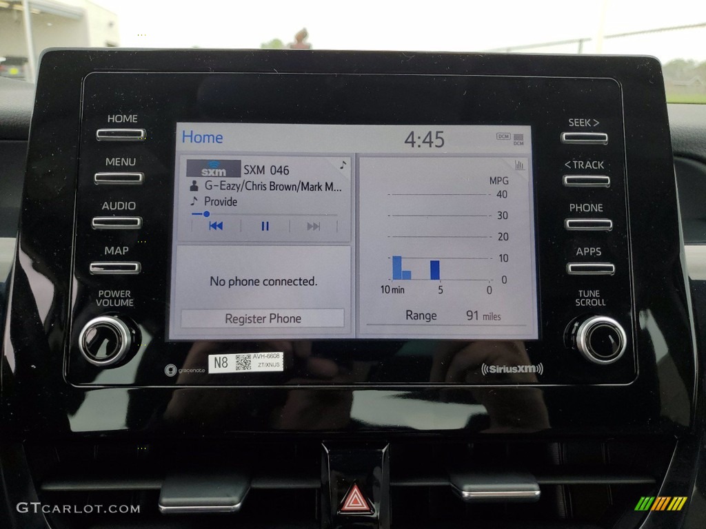 2021 Camry LE - Midnight Black Metallic / Ash photo #19