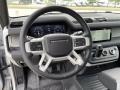 Ebony 2021 Land Rover Defender 90 First Edition Steering Wheel