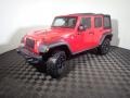 Firecracker Red - Wrangler Unlimited Rubicon 4x4 Photo No. 9