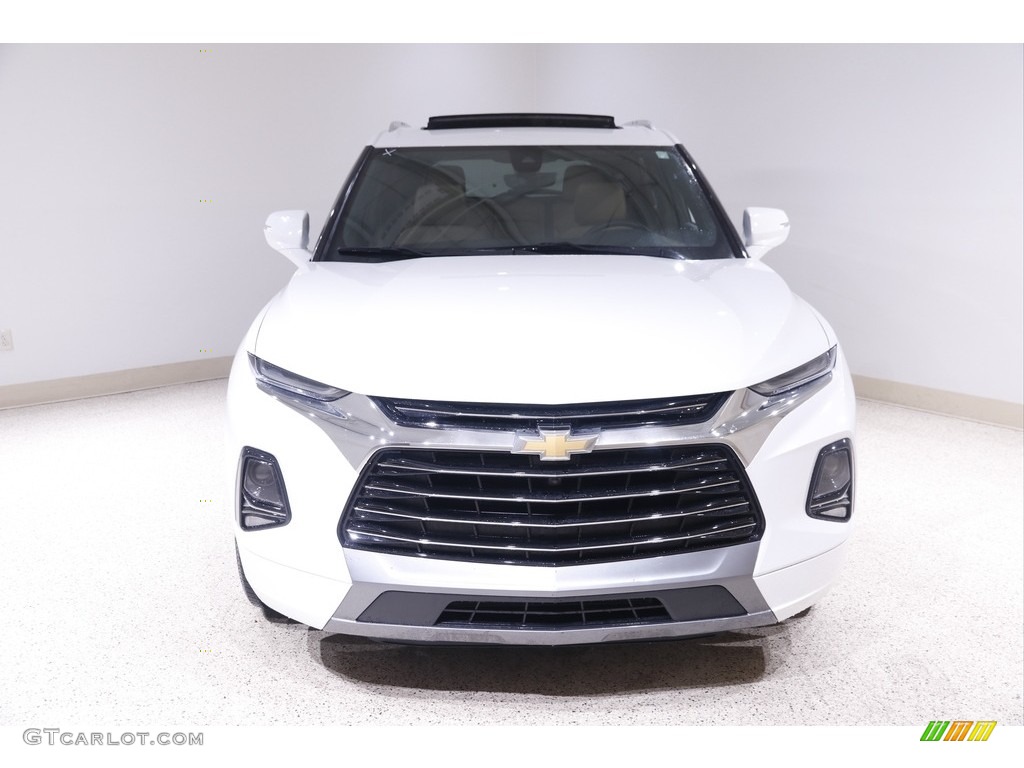 2019 Blazer Premier - Summit White / Jet Black/­Maple Sugar photo #2