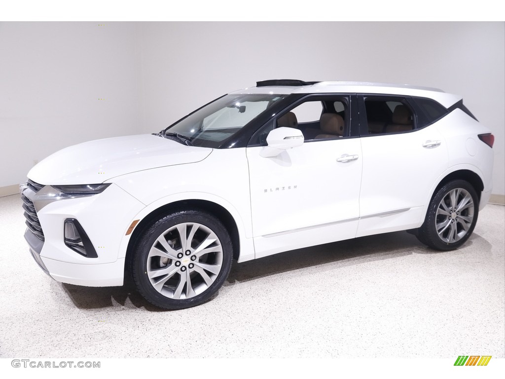 2019 Blazer Premier - Summit White / Jet Black/­Maple Sugar photo #3