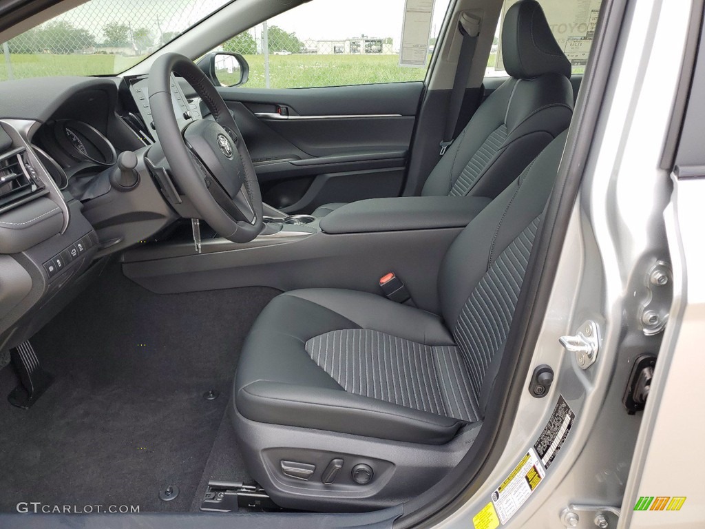 Black Interior 2021 Toyota Camry SE Nightshade Photo #141835255