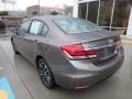 2013 Urban Titanium Metallic Honda Civic EX Sedan  photo #2