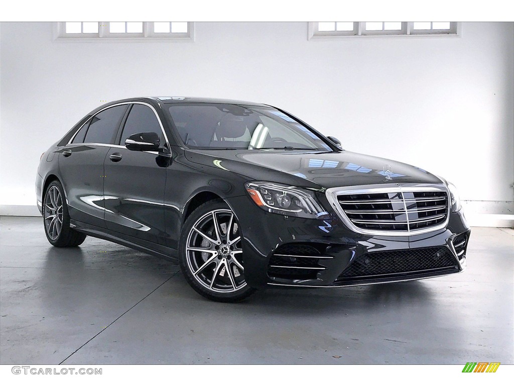 Black 2018 Mercedes-Benz S 560 Sedan Exterior Photo #141835720