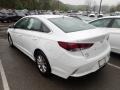 2019 Quartz White Pearl Hyundai Sonata SE  photo #2