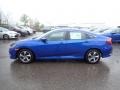 Aegean Blue Metallic - Civic LX Sedan Photo No. 2